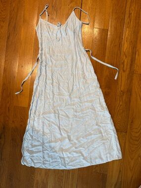 Brandy Melville Light Blue Smocked Dress